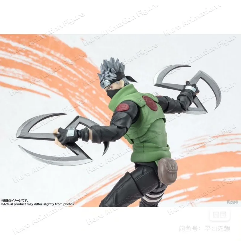 

In Stock BANDAI Original S.H.Figuarts Naruto99 KAKASHI HATAKE SHF Action Figure Collection Gift Limited Edition