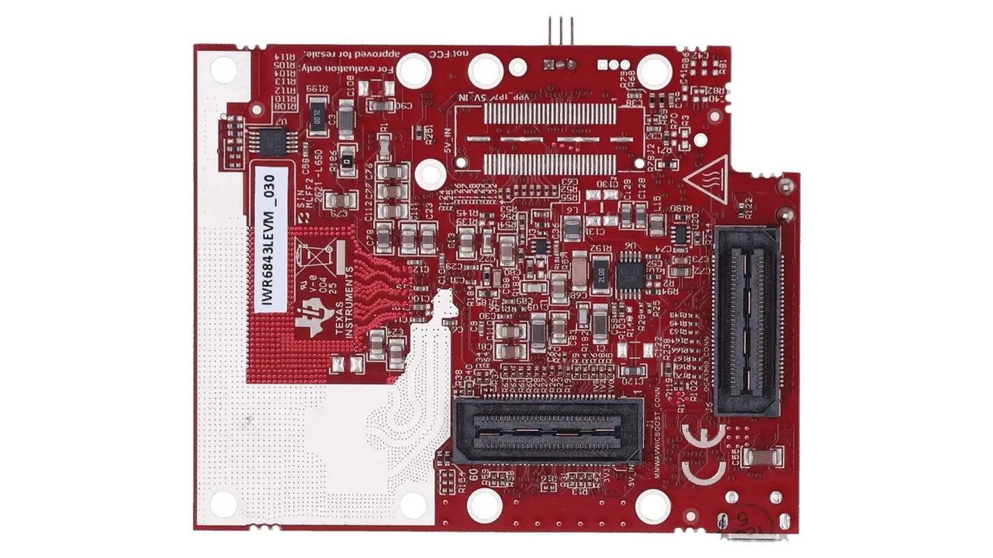 IWR6843LEVM radar TI development board RF development tool millimeter wave sensor MMWAVEICBOOST new development board