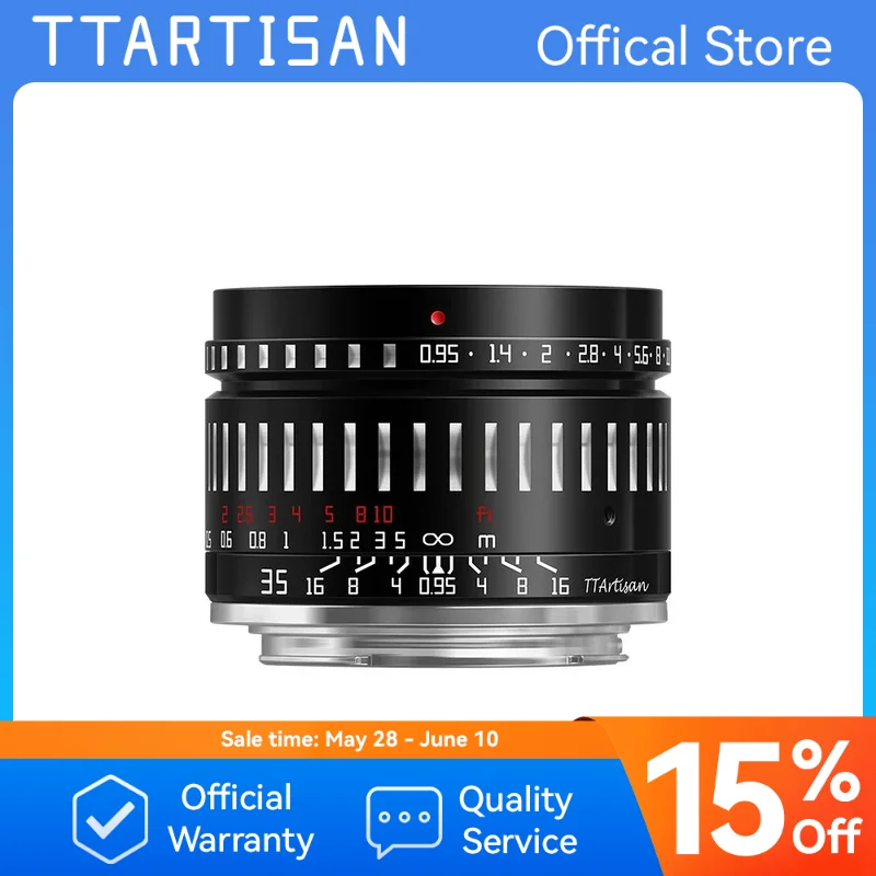 Film Camera 35Mm - TTArtisan 35mm F0.95 Large Aperture Prime