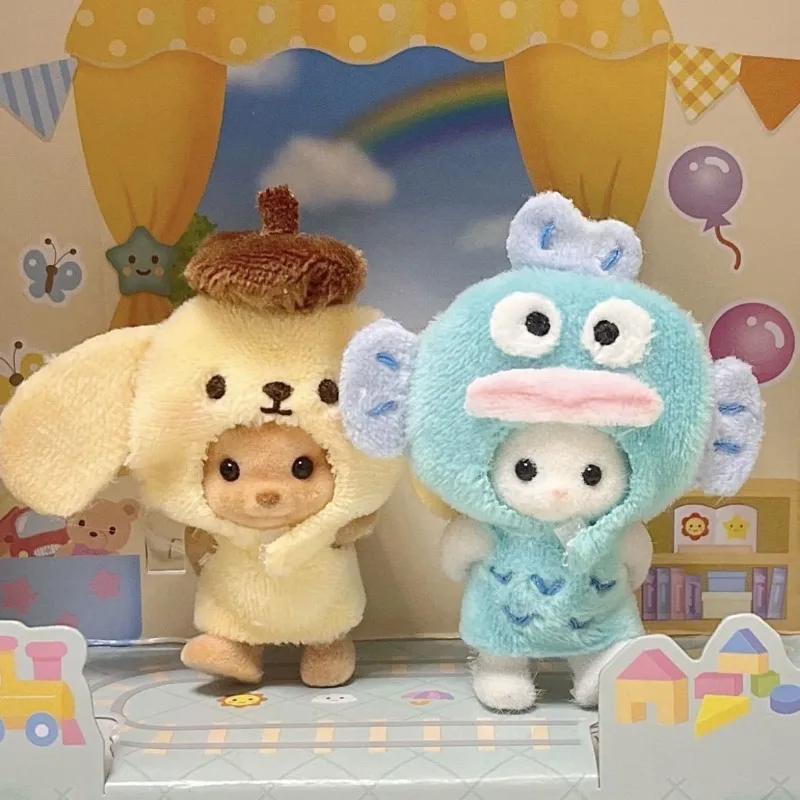 

Hangydon Cotton Doll Clothes Cartoon Originality Doll Attribute Set Suitable for Standing Series Fashion Delicate Change Clothes