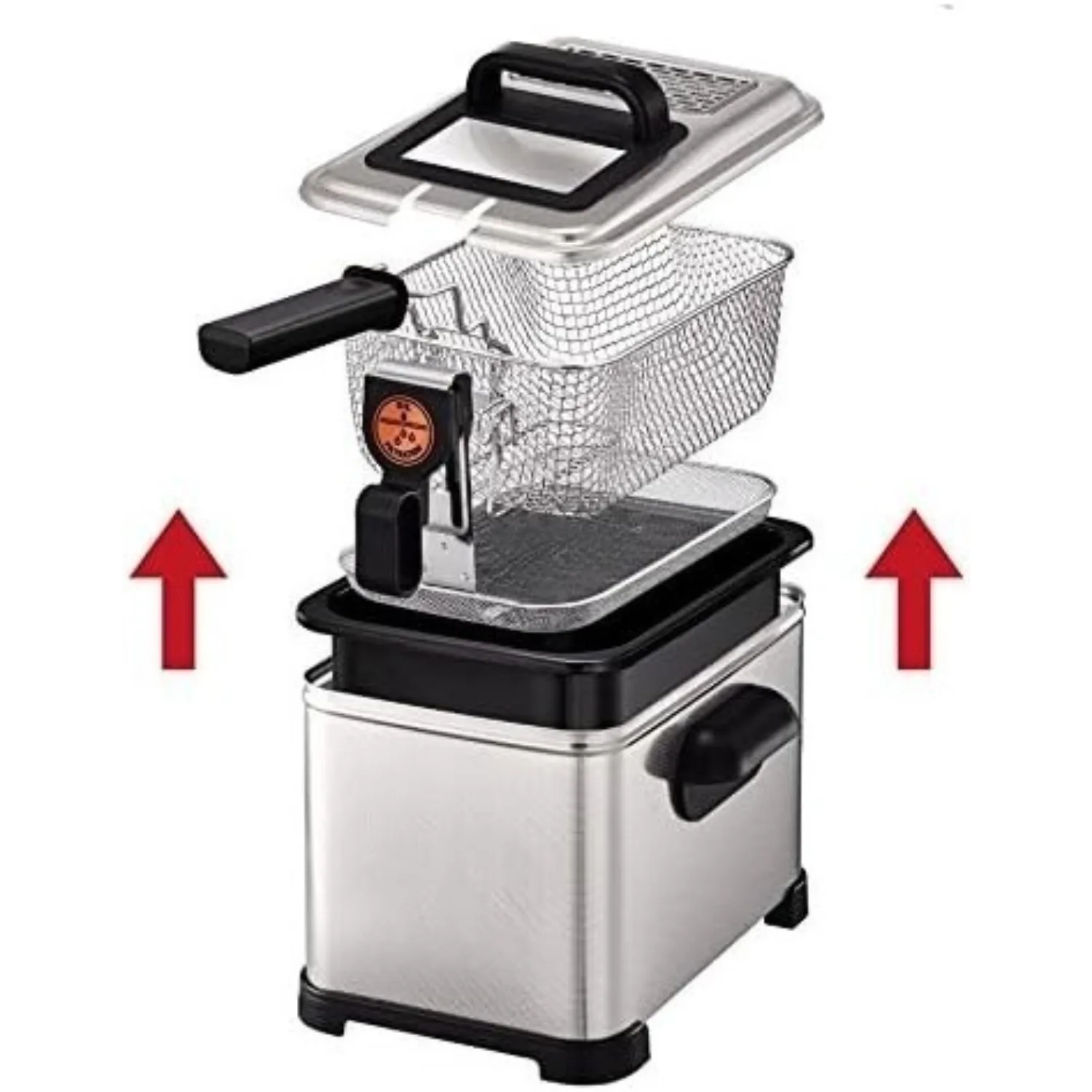 Tefal Filtra - Pro Premium، Dora Semiprofional، 3 Litros de Capacidad، Temporizador Digital، Dmontable y Compat