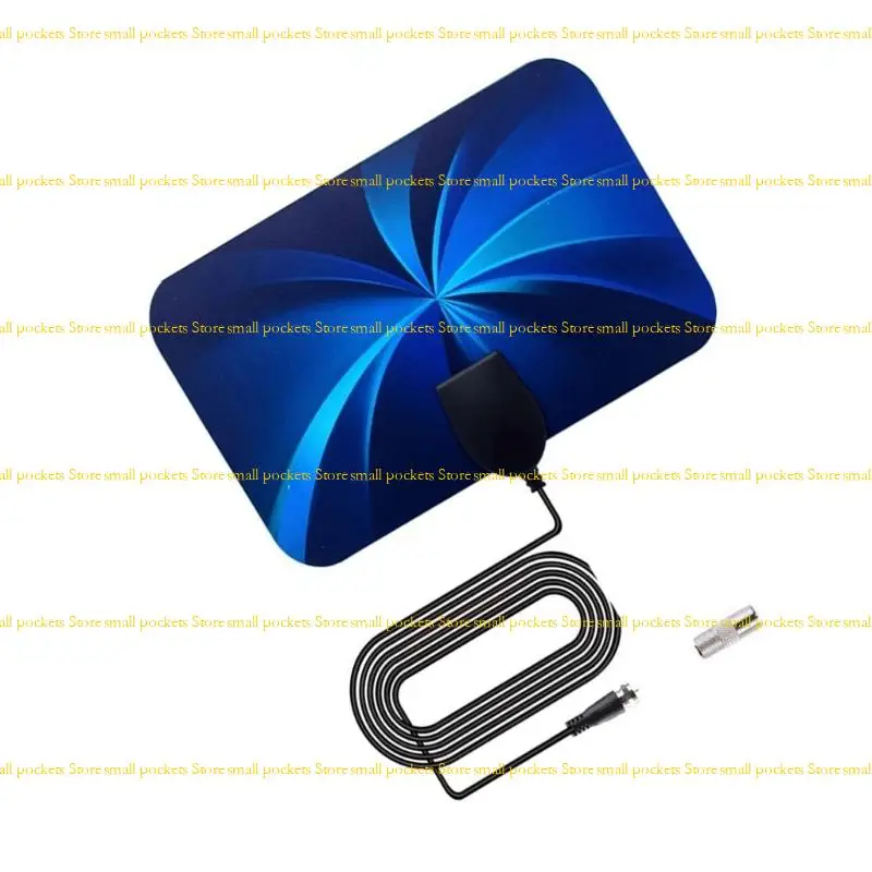 R1WD Advanced Digital Antennas Indoor Use 4K Groundwave Receiver 3Meter Cable Small Size Universal