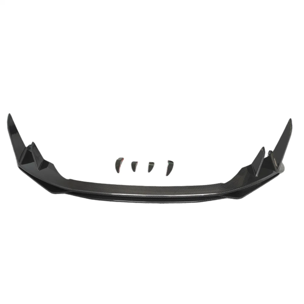 

For Audi R8 V10 Coupe Dry Carbon Fiber CAP Style Front Bumper Lip Spoiler Body Kit