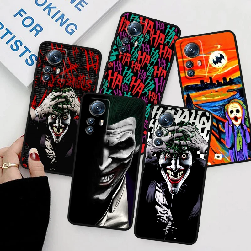 Bösewicht die J-Joker Persönlichkeit für Xiaomi Mi 14 13t 13 12t 12 11t 11i 11 10t 10 pro lite Ultra 5g schwarz Funda Handy hülle