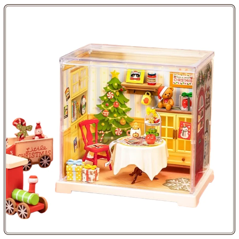 لعبة Newrolife لعيد الميلاد سوبر وورلد المجمعة DIY مجموعة منزل الأطفال هدية مفاجئة لعيد ميلاد السنة الجديدة أصلية متوفرة في المخزون #1