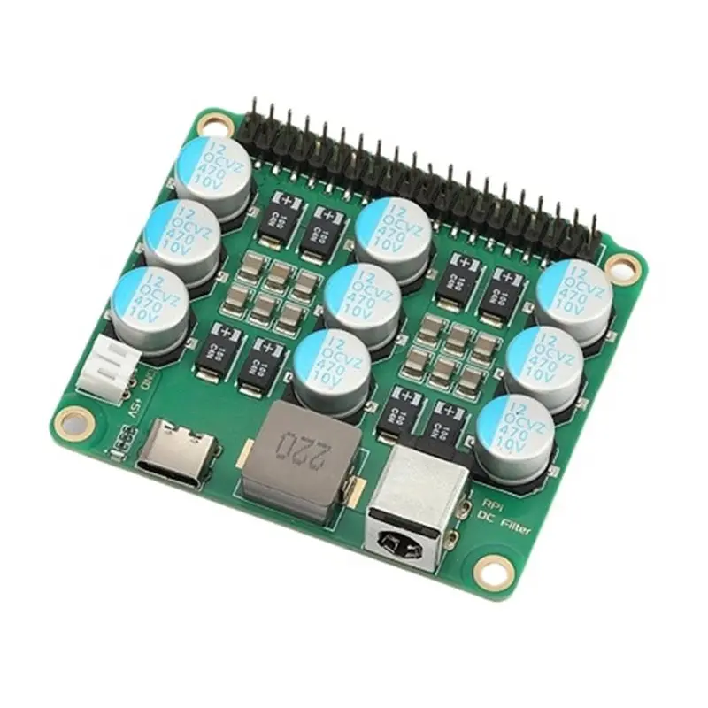 

Smart-I2S Signal Purifier Isolation Expansion Board For CLC Filter For Raspberry Pi 4 /5/DAC Audio Decoder