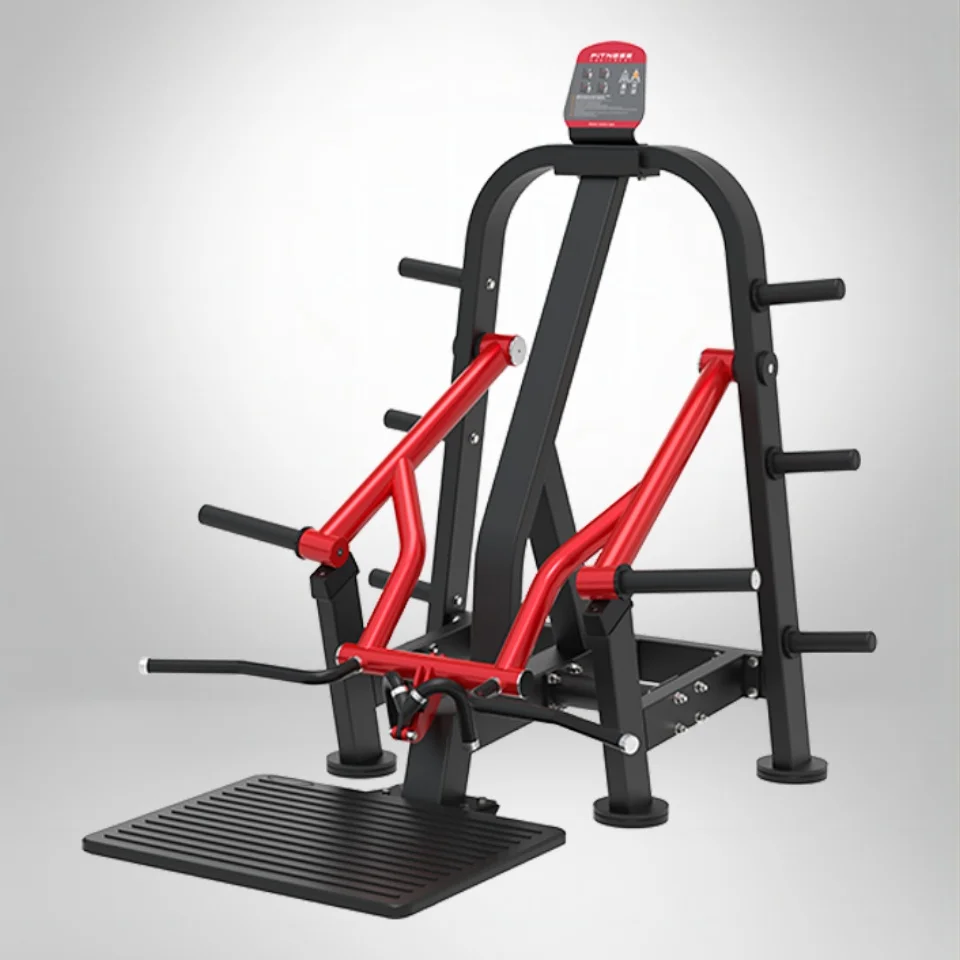 Super Power Fitness Strength Training Style Heavy Power Exercise Squat Plate Loaded Advanced Painting FRONT DORSY BAR