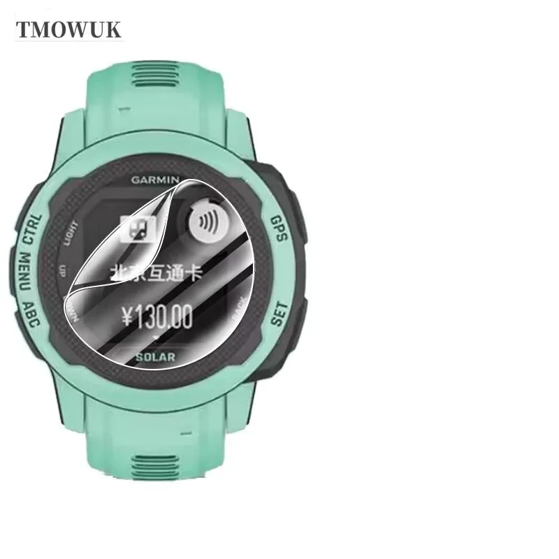 For Garmin Instinct 2 2X 3 3E Crossover 40 45 50 Mm Protector Soft TPU Hydrogel Film HD Clear Anti-scratch Watch Protective