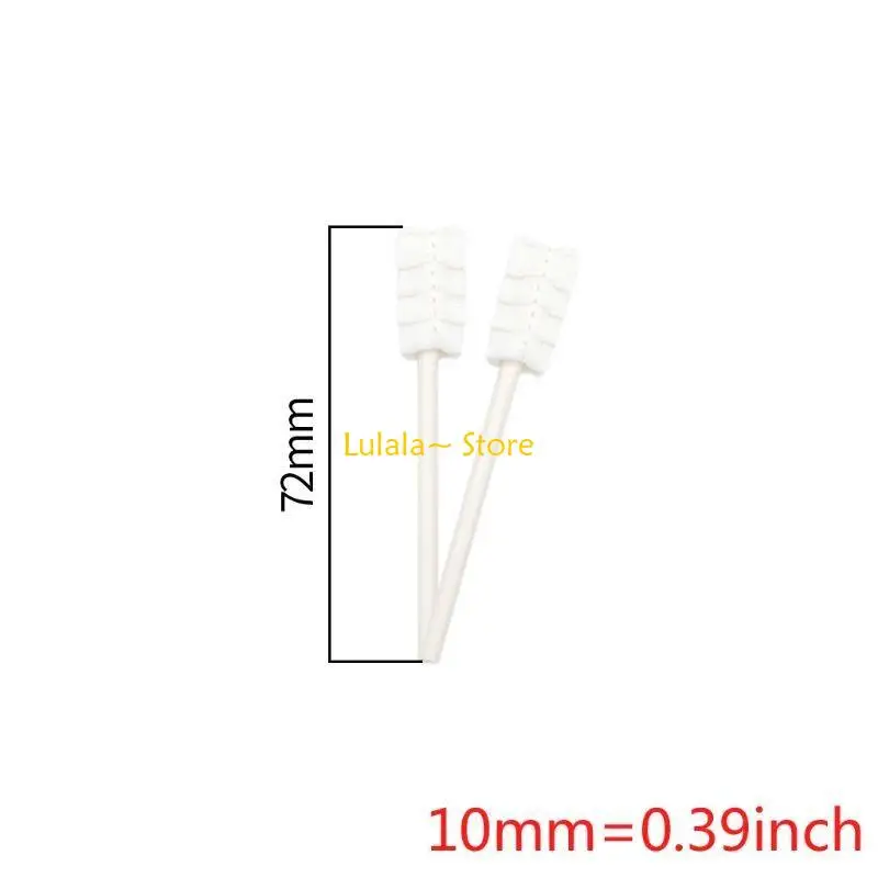 

Y4QA 30x Disposable Baby Tongue Cleaner 30 Pack for Infant & Newborn Babies