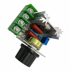 AC 220V 2000W SCR Electronic Voltage Regulator Module Voltage Regulator Dimming Dimmers Motor Speed Controller Thermostat