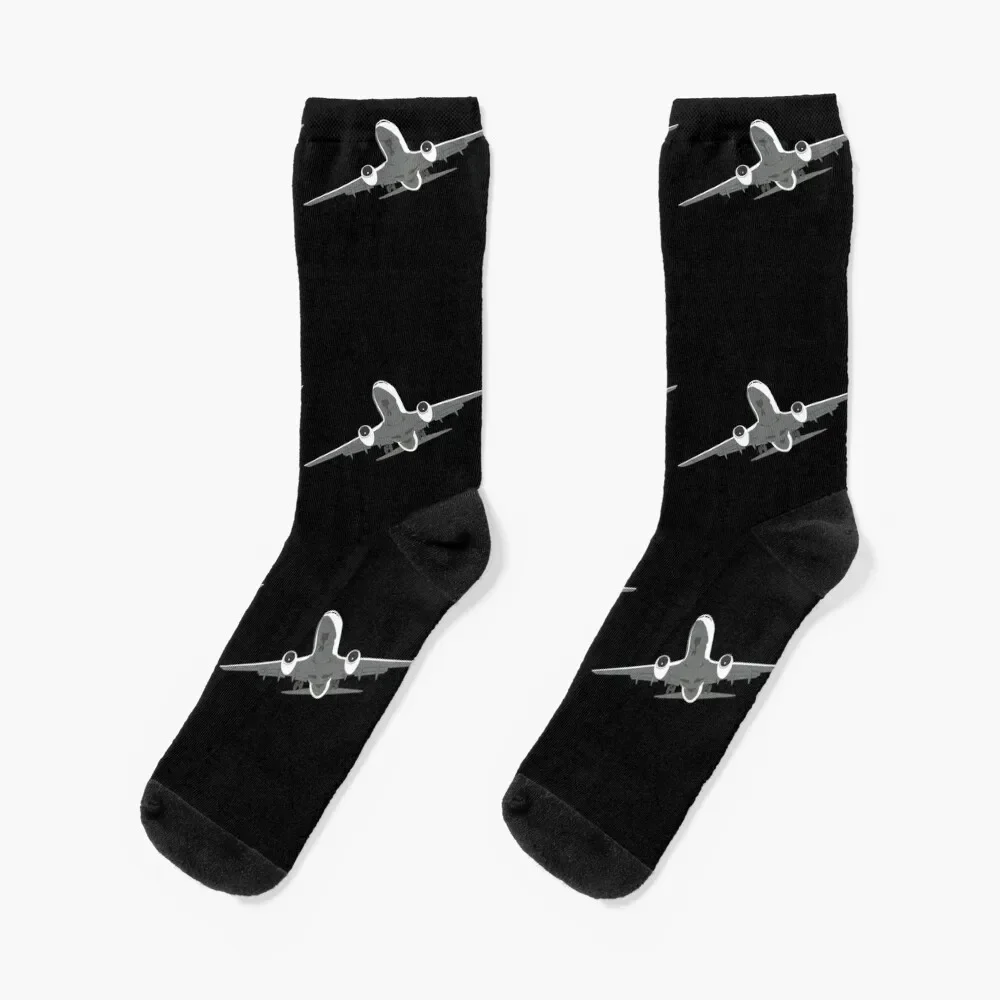 

Pilot Jet Plane Socks loose Stockings Socks Girl Men's