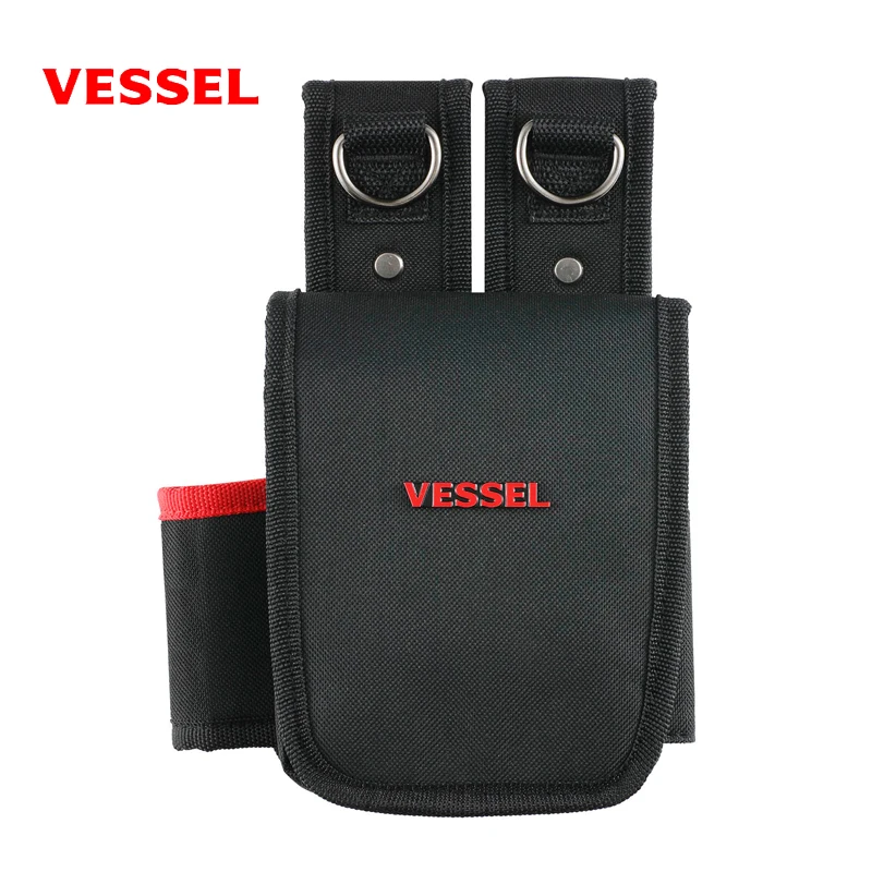 VESSEL Tool Bag(empty) Heavy Duty Electrician\'s Tool Bag-Open Top Softsided Storage Organizer Screwdriver Pliers Holder TPB-10