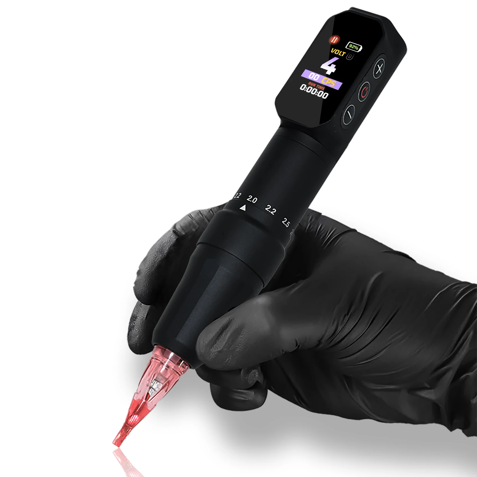 OEM Wireless PMU Machine Rechargeable Tattoo Pen With Color Screen For Microblading Eyebrow Lip
