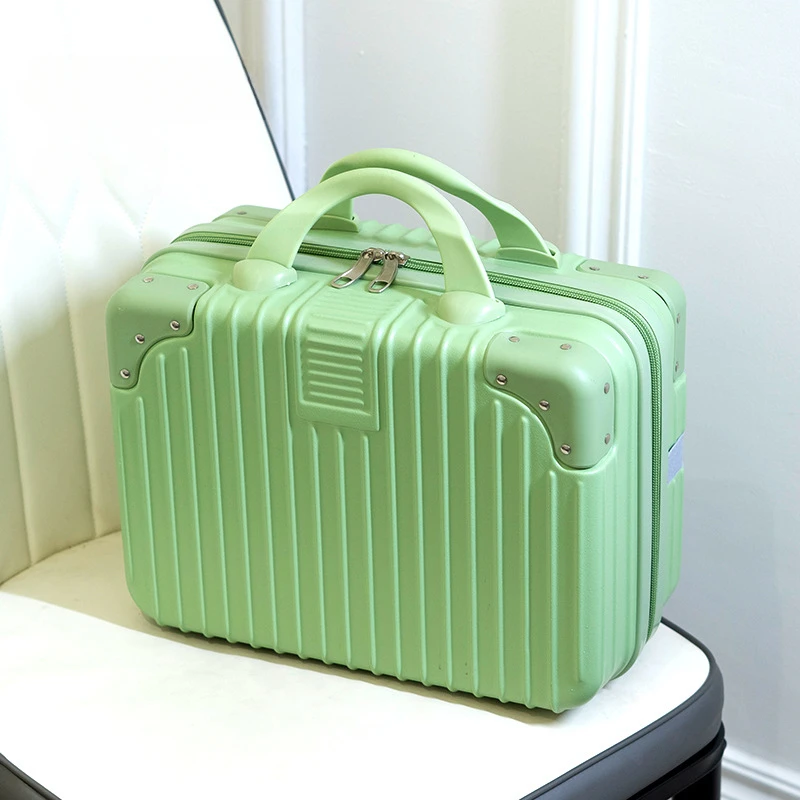 Small Luggage Box Suitcase Wedding Makeup Box Hand Gift Makeup Bag New Year Gift Storage Box