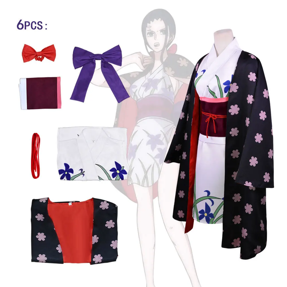 

ONE PIECE The island of ghosts Nico Robin Cosplay Costume kimono Uniform Clothes Women Man for Halloween Comic Con Outfits