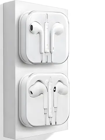 For Apple iPad Laptops Tablet Headphones For iPhone 16 15 14 13 12 11 Pro Max Earphones X XS 7 8 Plus 3.5mm Stereo Wired Earbuds