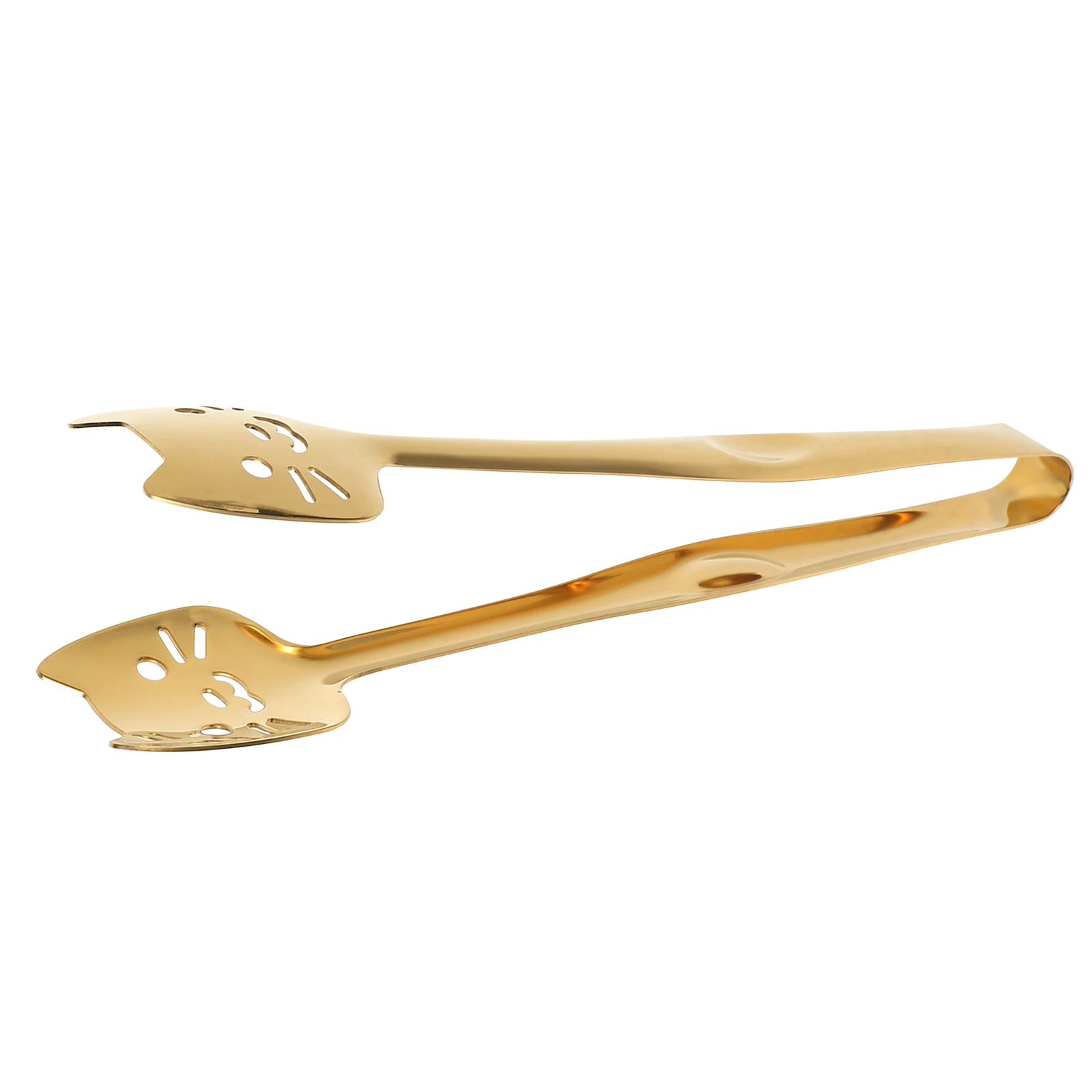

Stainless Steel Food Tongs Salad Grips Lengthen 304 Thickened Cat Shape Non Slip For Buffets Steak Barbecues Easy Cleaning