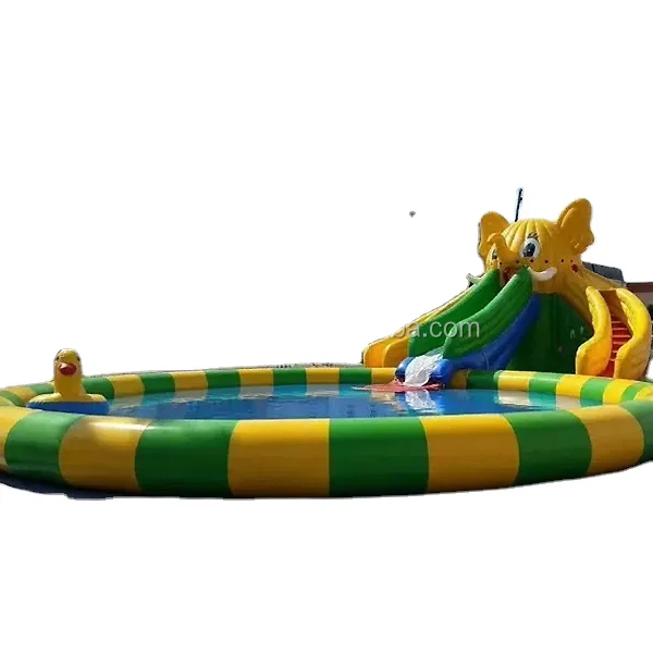 Piscina inflable redonda o rectangular de alta calidad para juegos de pelota para caminar en el agua