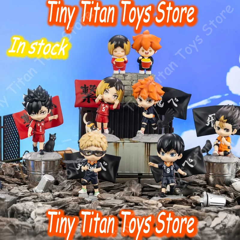 

Хайкью!! Коллекционные фигурки-сюрпризы 9 см: Оригинальные портативные украшения для детей, модная серия «Битва в мусорном баке», популярный аниме-сериал, подарок на день рождения