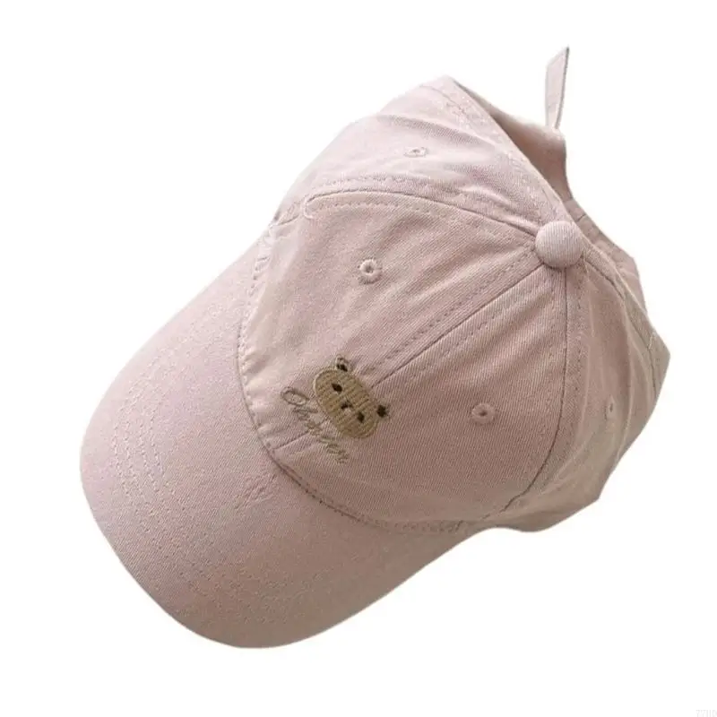 

77HD Стильная детская бейсбольная шляпа с прекрасной вышивкой медведей в течение 3-6 лет