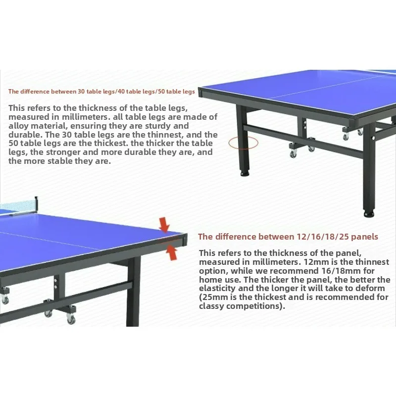 Picture 4: Foldable table tennis table