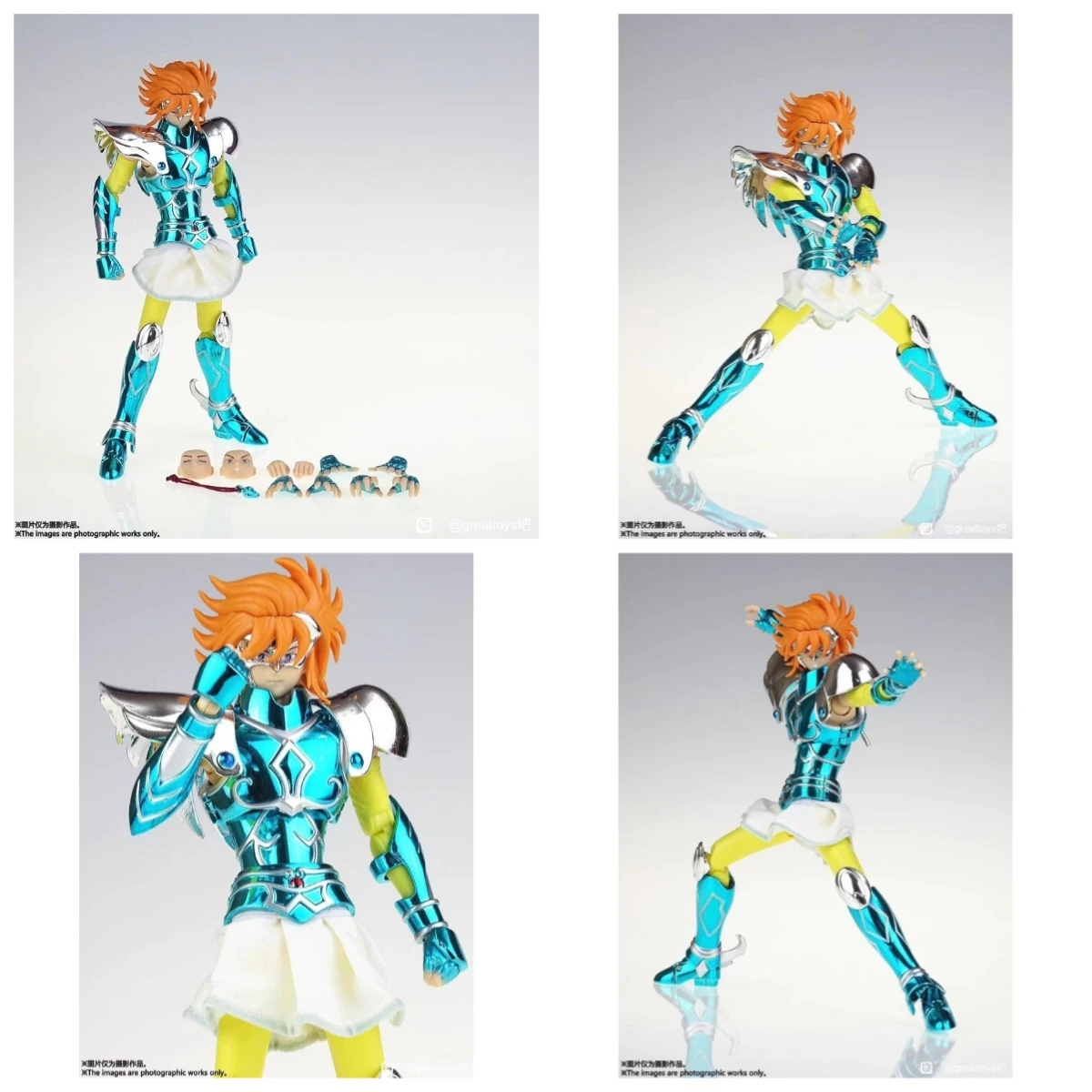 Productos puntuales CS modelo Saint Seiya Myth Cloth EX Touma Icarus Angel próxima dimensión/ND figura de acción de los caballeros del zodiaco