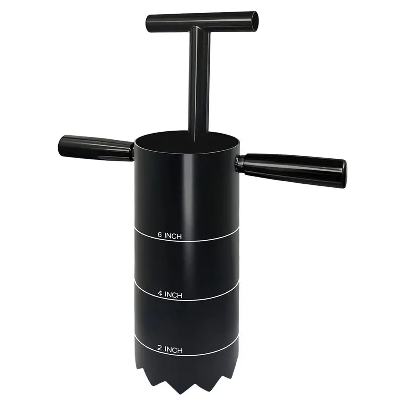 

AB33-Carbon Steel Golf Hole Cutter Portable With Detachable Handle, Ideal For Backyard, Lawn, Garden,Outdoor Applications