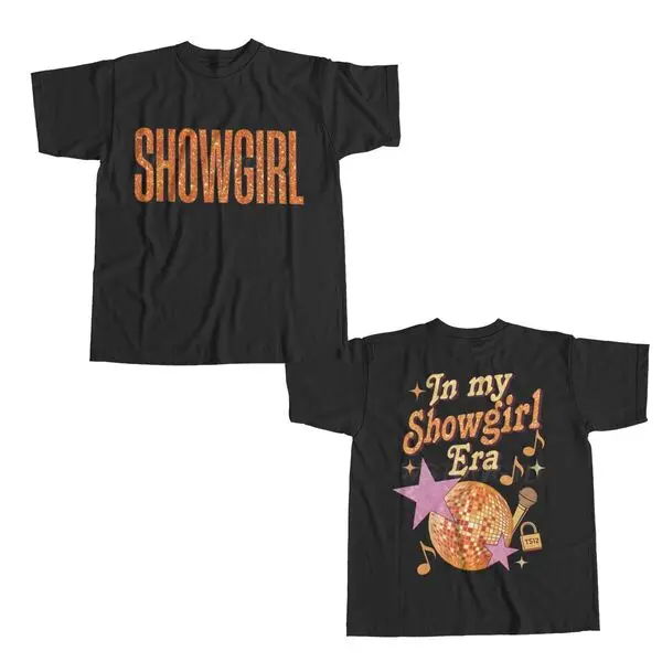 حياة ألبوم فتاة الإستعراض 2025 قمصان جرافيك في عصر فتاة الإستعراض تي شيرت لمحبي هدية الرجال النساء القطن تي شيرتات قصيرة الاكمام