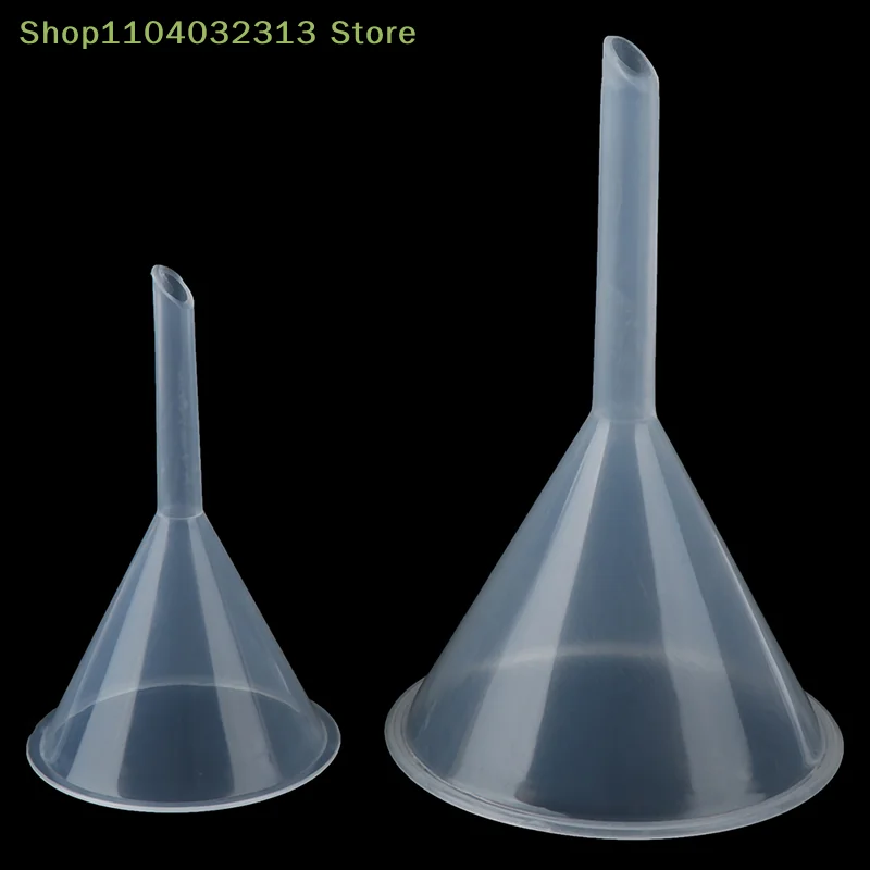 petite60mm 90mm Mouth Dia Laboratory Clear White Plastic Filter Funnel Plastic funnel 60mm/90mmaccessories