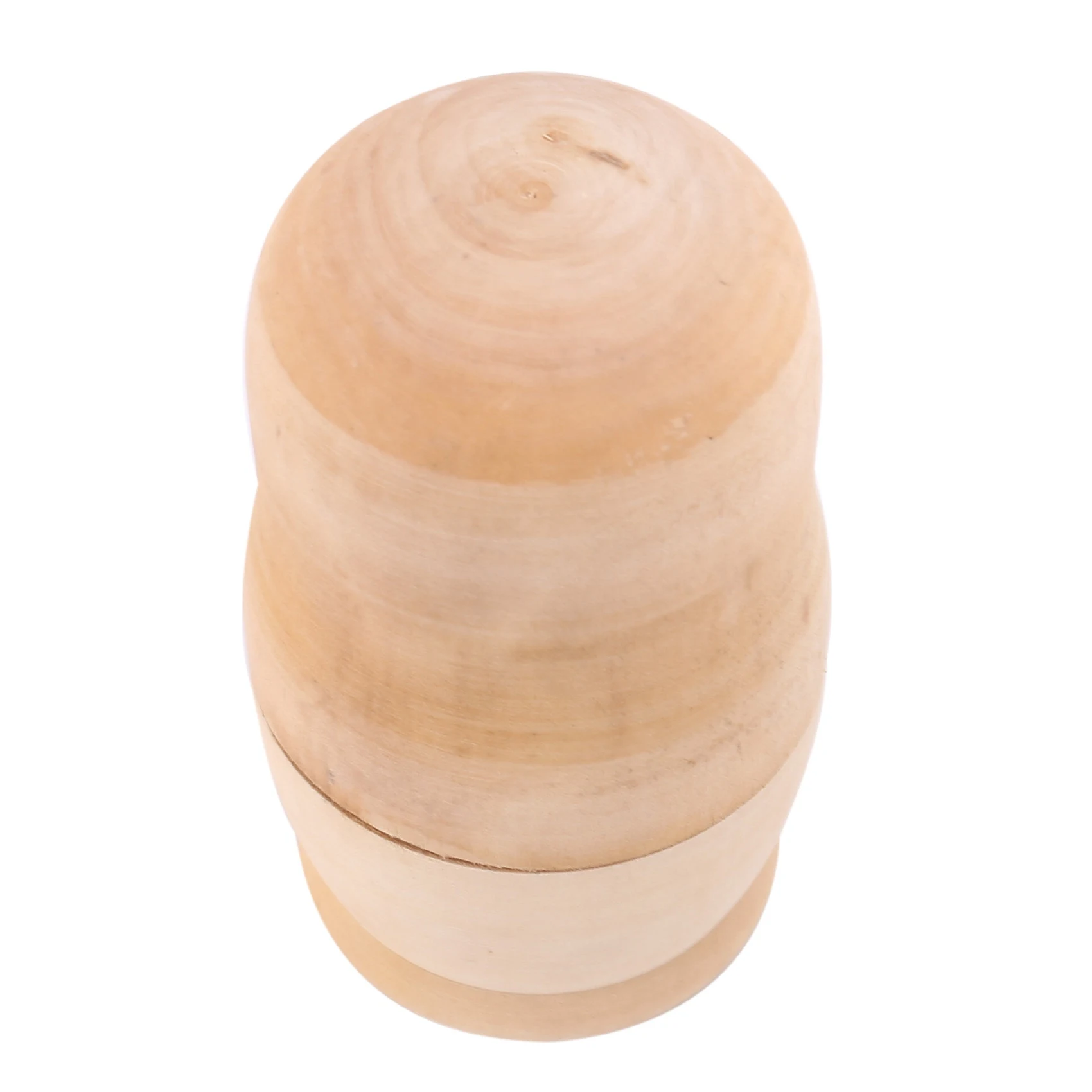 A63T-Russian Girls Babushka Matryoshka Blank Nesting  Paint Your Own Set Of 5