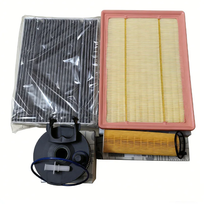 

A9075283500+A9108301100+A6540920100+A6541801100 4PCS Air Filter and Carbin Filter Oil Fuel Filter for Mercedes Benz SPRINTER