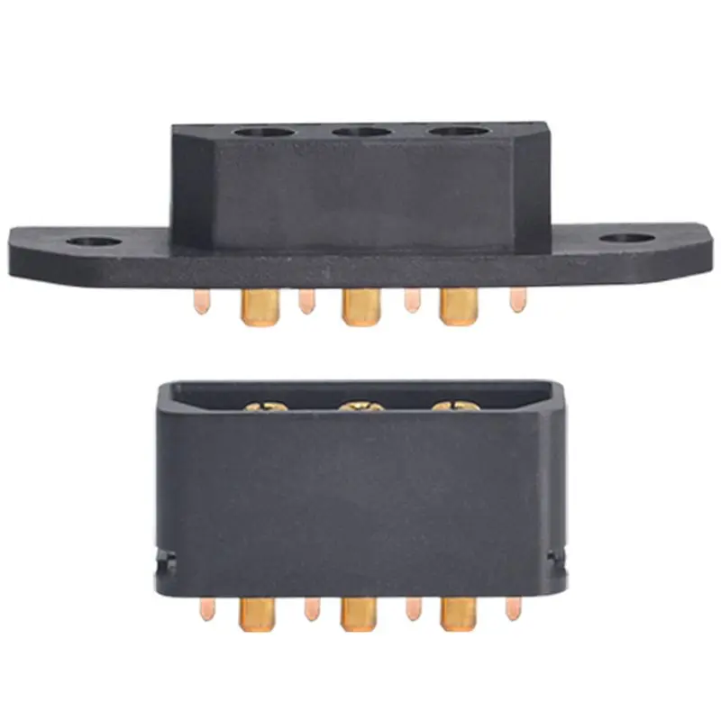 

DIGIT-4PCS RC Aircraft ICM150S17PB 20A Power Supply Battery Plug Gold-Plating Male Female Connector DIY Connecting Part