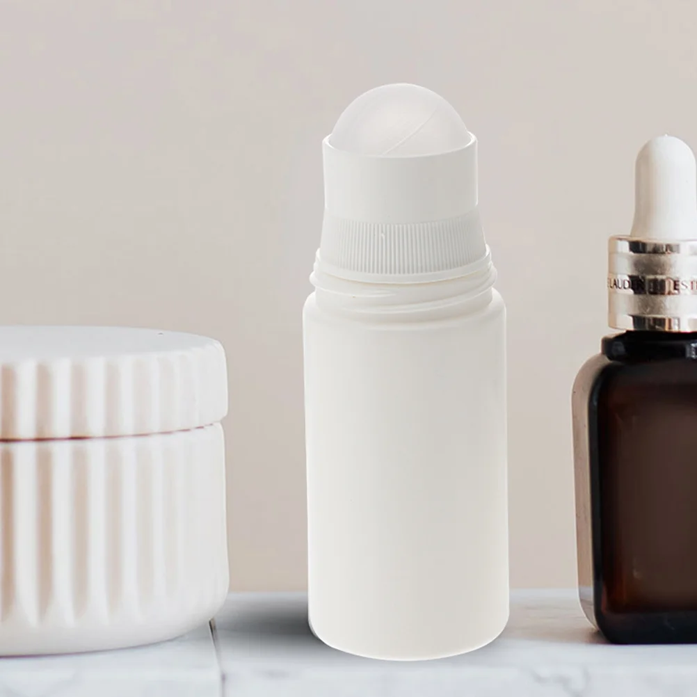 15 Pcs Empty Bottle 15pcs (50ml Round Cap Roller Ball Bottle) Refillable Bottles Perfume Travel