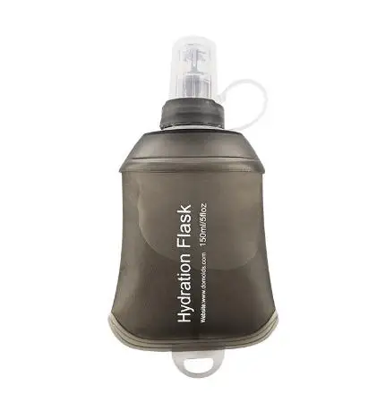 

500Ml Foldable Running Water Bottle Lightweight Soft Tpu Flask For Hiking Cycling Jogging Leakproof Portable Collapsible Sports