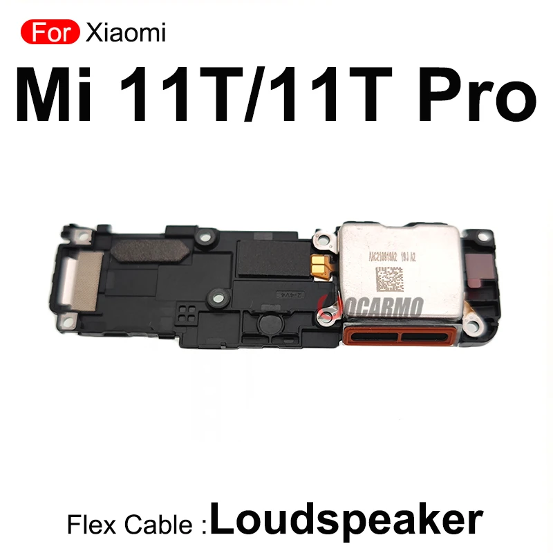 Top Ear Speaker Earpiece And Bottom Loudspeaker Buzzer Ring Replacement Repair Parts For Xiaomi 11T Pro Mi 11t