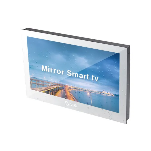 27 inch IP55 Waterproof Smart LED Mirror with TV Designed with Built-in Wall