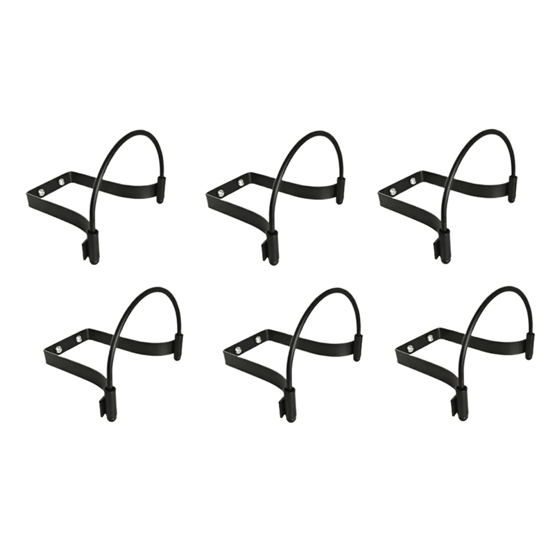 

B97A-6PCS Cowboy Hat Rack Multi-Function Storage Display Stand Cowboy Hat Holder Hat Hanger Wall Mount Hat Hooks