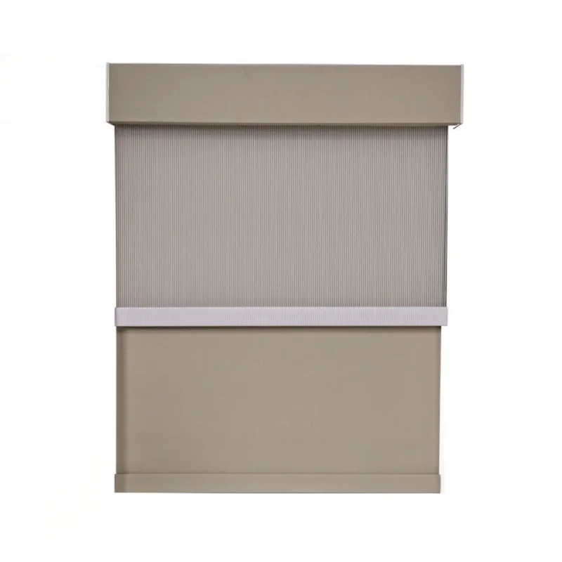 Electric Dual Roller Blinds with Square Valance, Day and Night, Dual Shades for Window, Customized Size