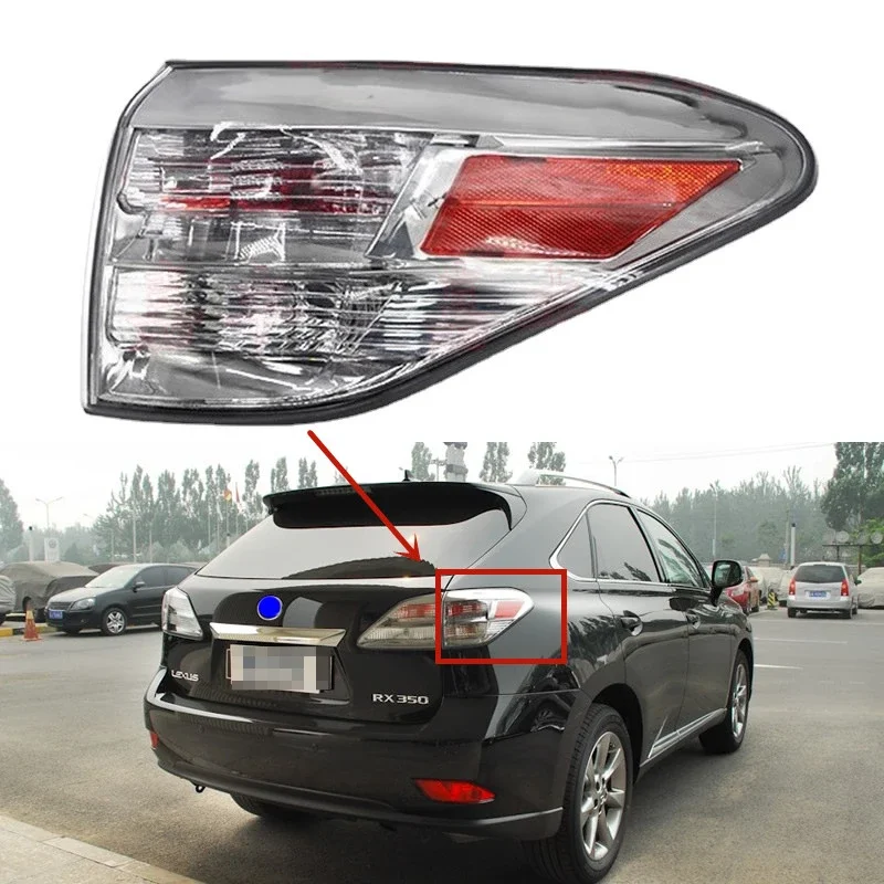 Outer Tail Lamp For Lexus RX350 RX270 2008 2009 2010 2011 car accsesories rear Tail Light Assembly  brake lights turn signals