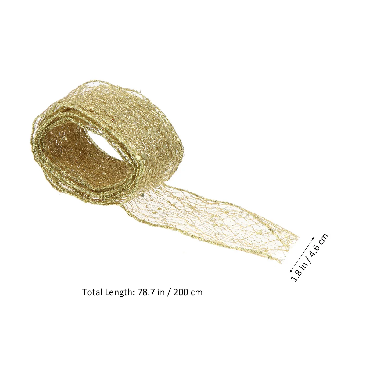 4pcs 2M Ribbons Premium Craft Ties For Gift Box Cake Diy Hair Bows Christmas Ribbon Festival Party Decor Ribbon