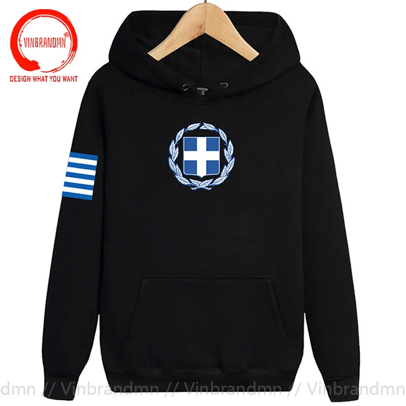 Greece Hoodies Men Sweatshirt Sweat New Hip Hop Streetwear Socceres Jerseyes Footballer Tracksuit Nation Greek Flag Hellas GR SA