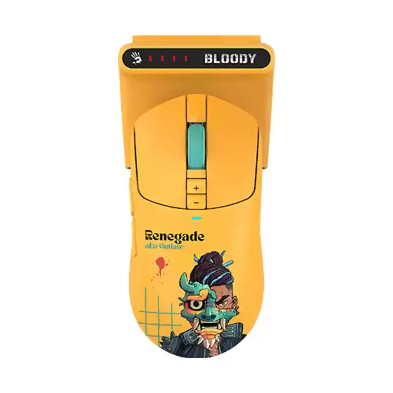 A4tech R72Pro Wireless Gaming Mouse Lightweight Long Battery Life For Esports FPS Charging Aided Aided Consumer Electronics