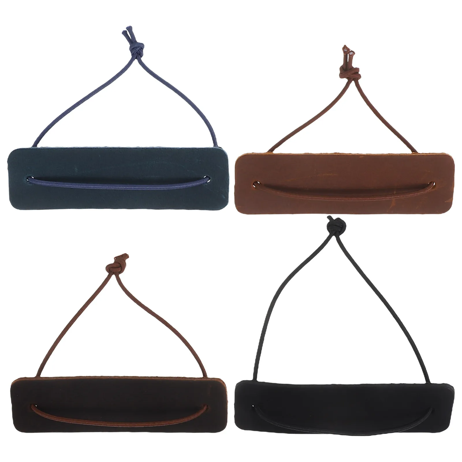 4Pcs Vintage Notebook Edge Protector Elastic Cord Travel Journal Planner Handmade Book Binding Strap Rope Replacement