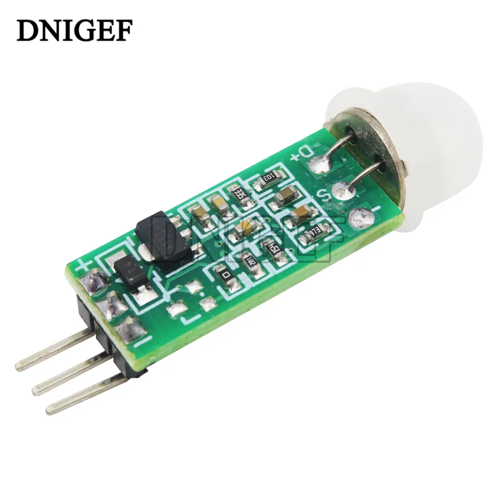 DNIGEF HC-SR505 Mini Módulo de Detecção Novo para Arduino Modo de Detecção Corporal Mini-Interruptor de Sensor Corporal