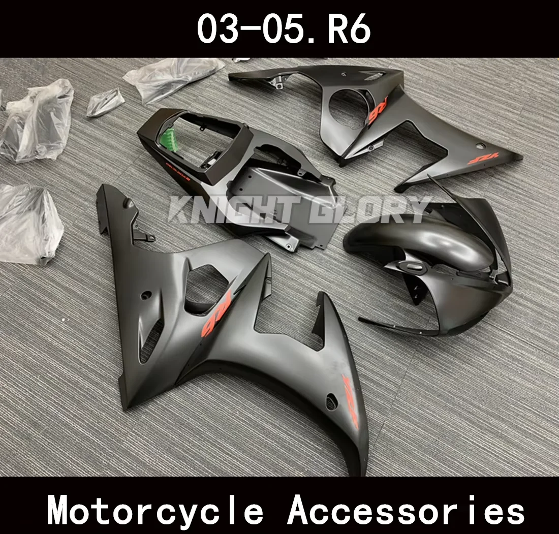 motorcycle parts for the YZF-R6 model, including those for the 2003 2004 2005 models. Body protection cover set.