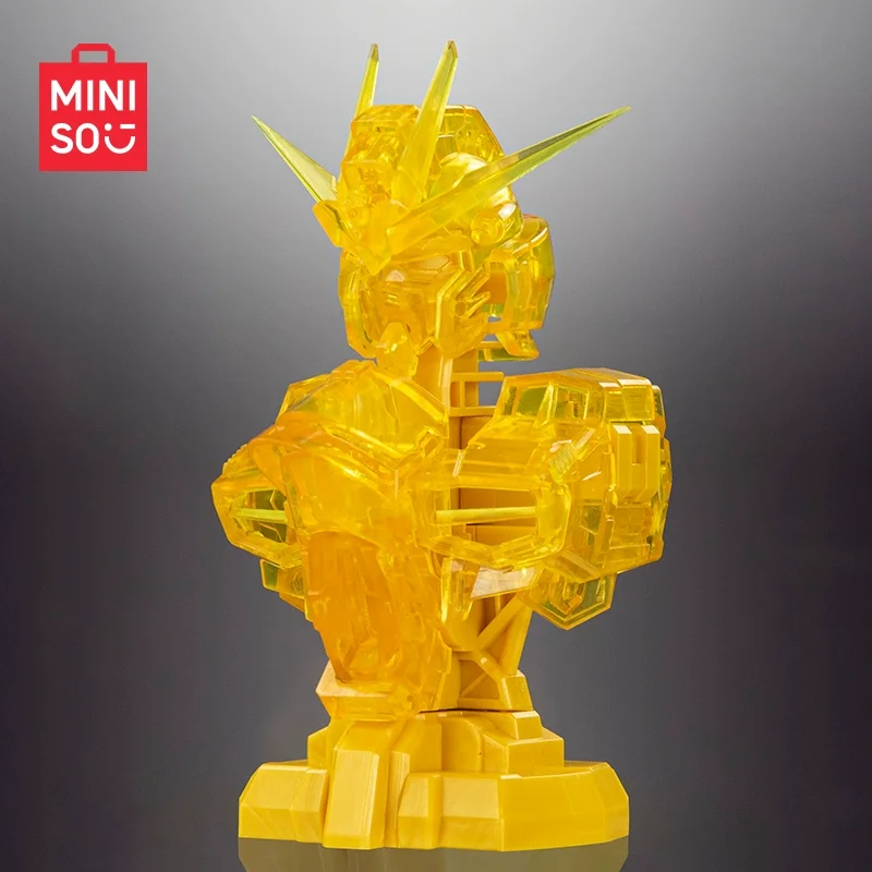Bandai Authentic Gundam Head Statue Model Display Item Vol 2 Assault On Freedom Collectible Toy Figure Action Model Blind Box