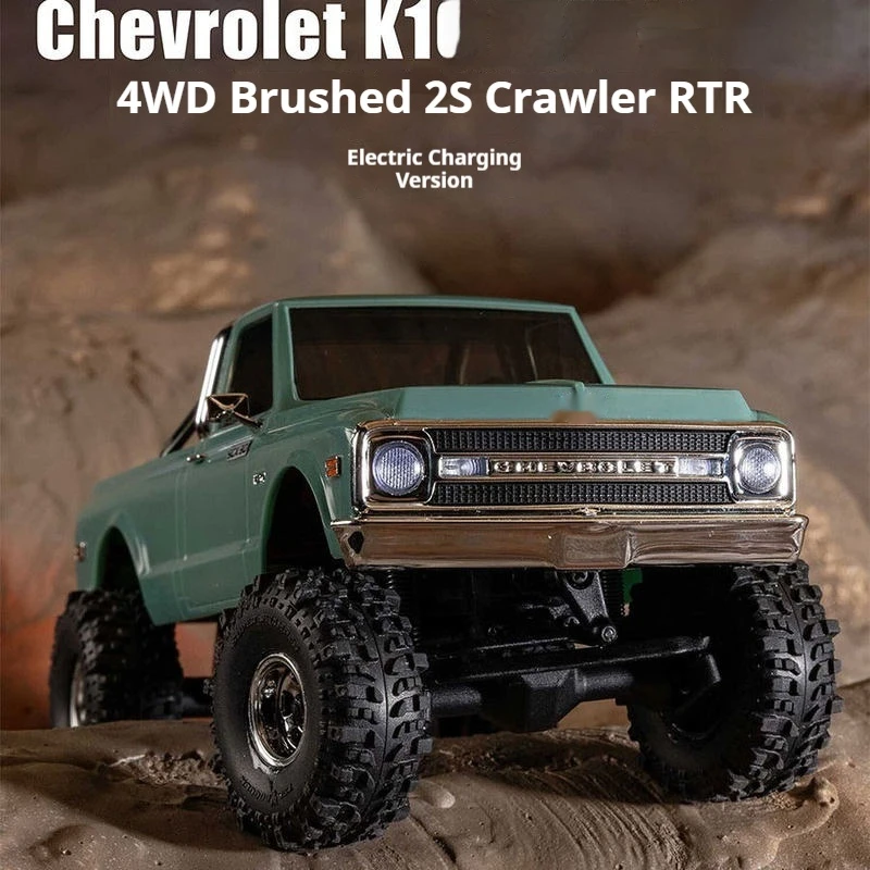 Voiture télécommandée Axial Rc Crawler K10 1/30 Scx30 4wd Brushed Electric Off Road Rtr Axi2260t2, cadeau d'anniversaire pour enfants