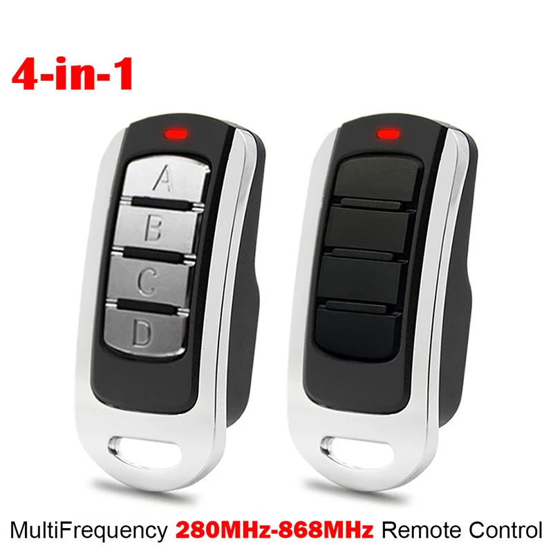 Garage Remote Control 100% Clone ERREKA SOL LIRA VEGA ROLLER 433 868 Garage Door Opener 433.92MHz Hand Transmitter 868.3MHz