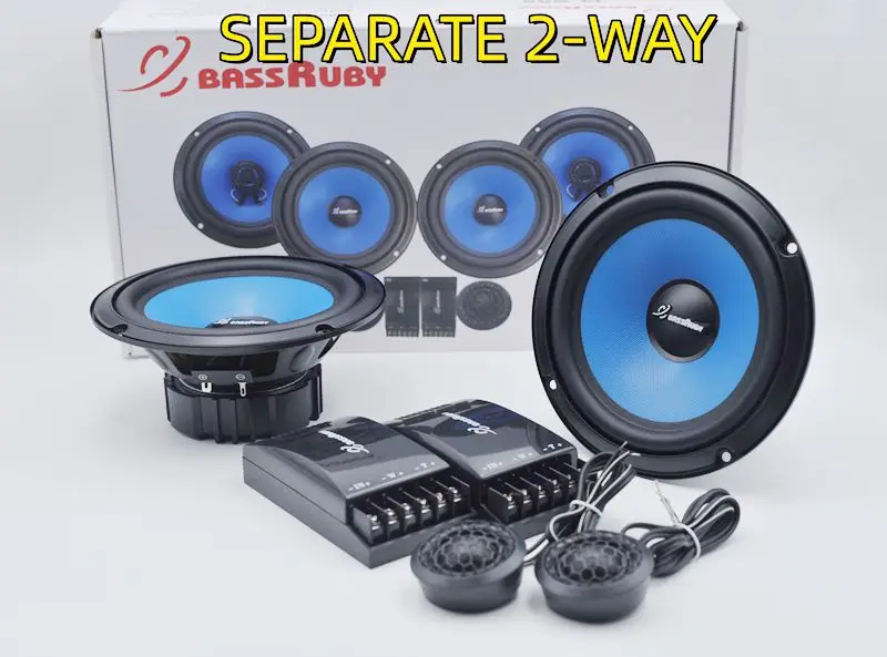 

Car audio two-way split speaker 200W tweeter speaker medium bass speaker hi-Fi DJ shock effect