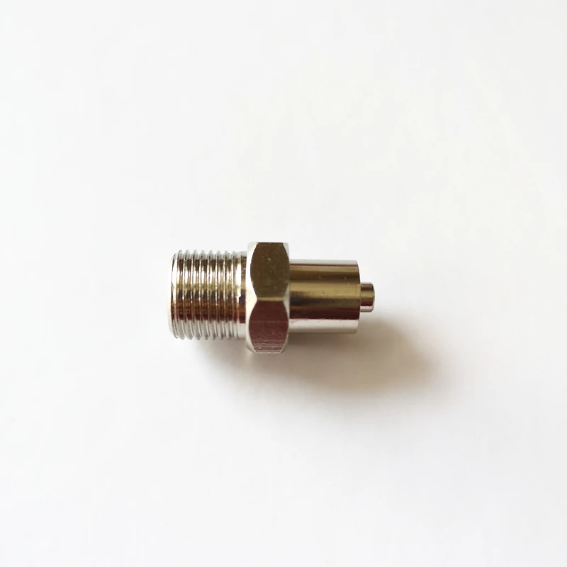 male luer adapter M12*1 male thread manufacturer retail wholesale metal luer lock connection nickel plated brass fitting